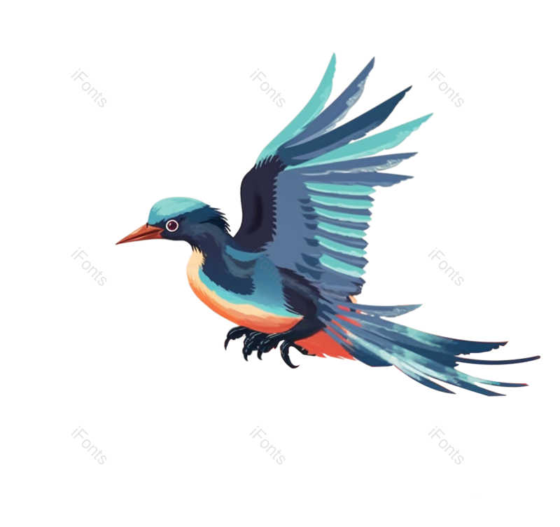 唯美图片,浪漫元素,蓝色PNG,传统节日免抠素材